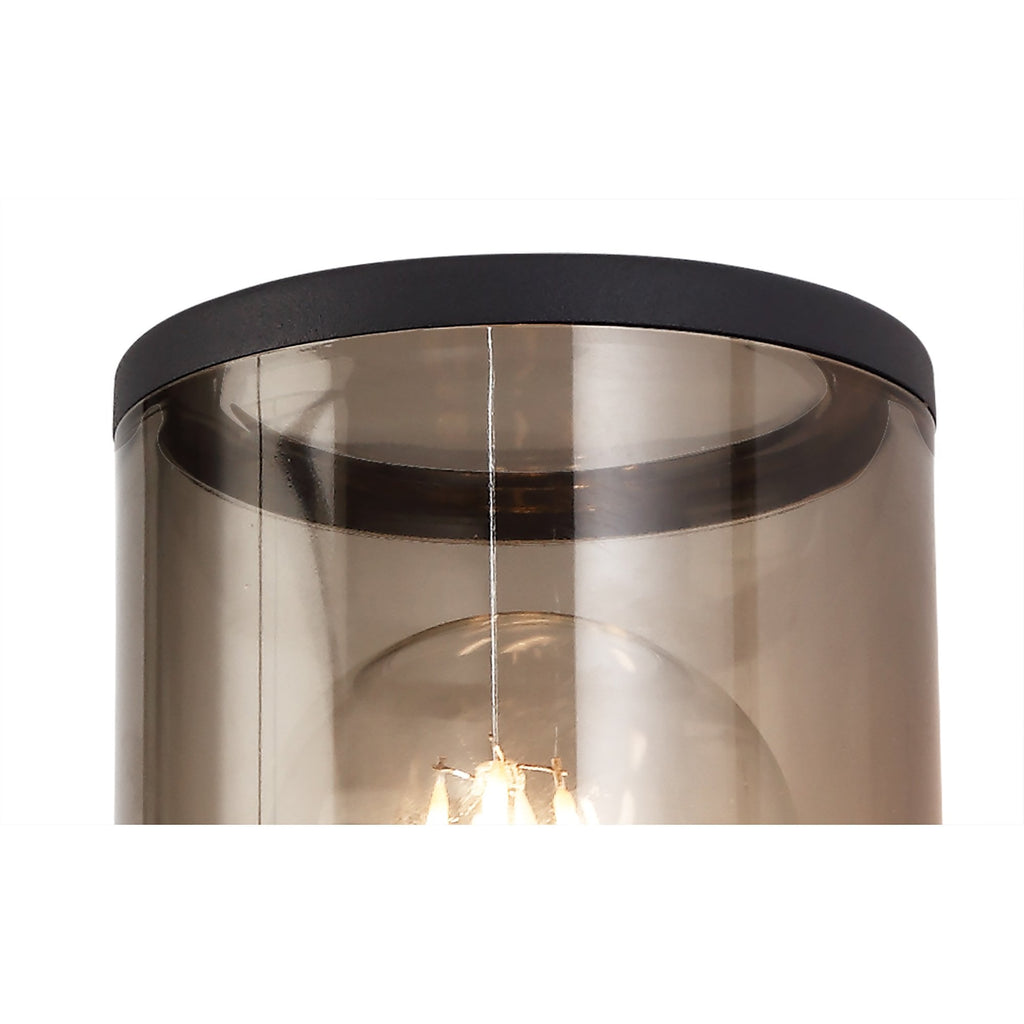 NL7775/SM9 Marc Outdoor Wall Lamp 1 Light Anthracite/Smoked