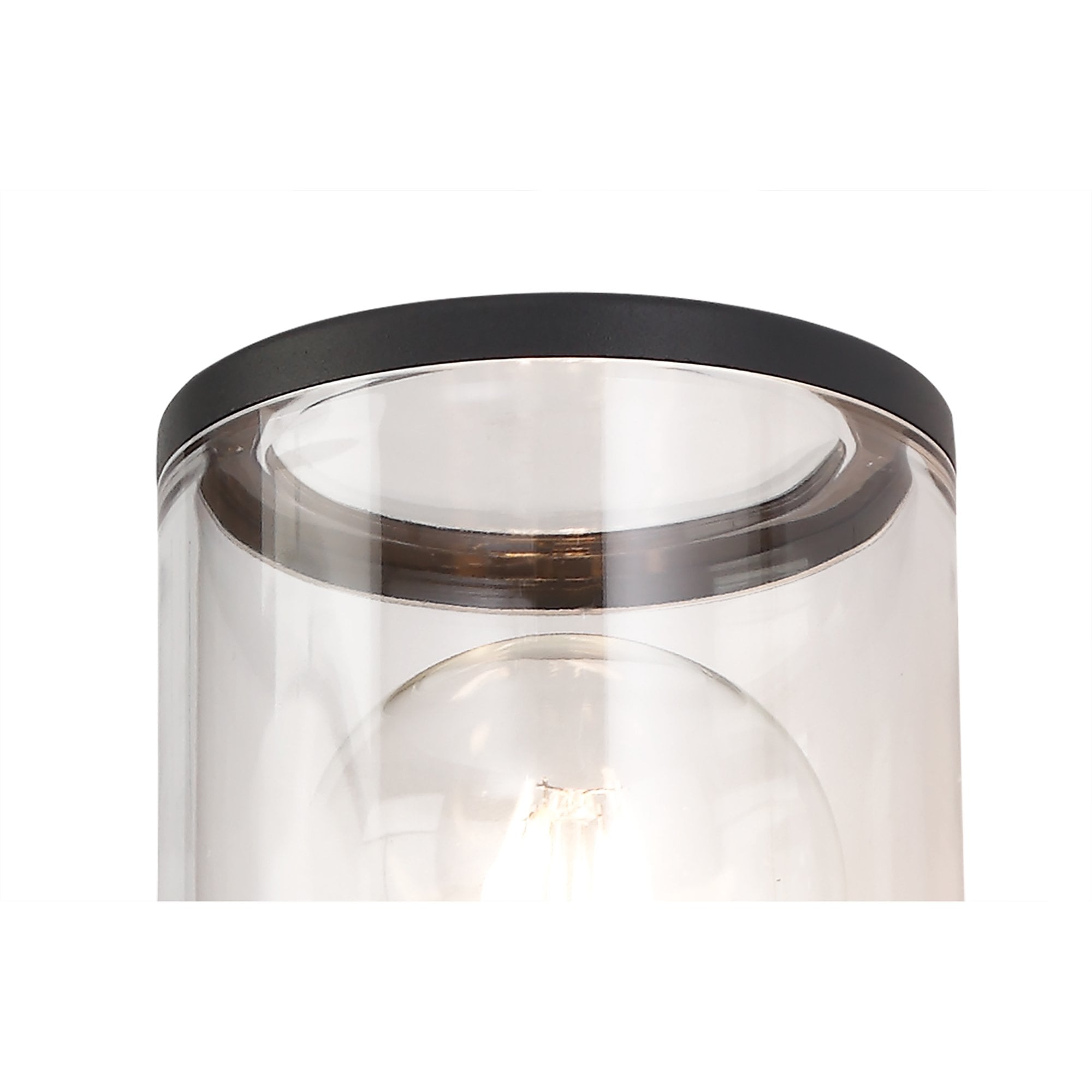 NL7776/CL9 Marc Outdoor Wall Lamp 2 Light Anthracite/Clear