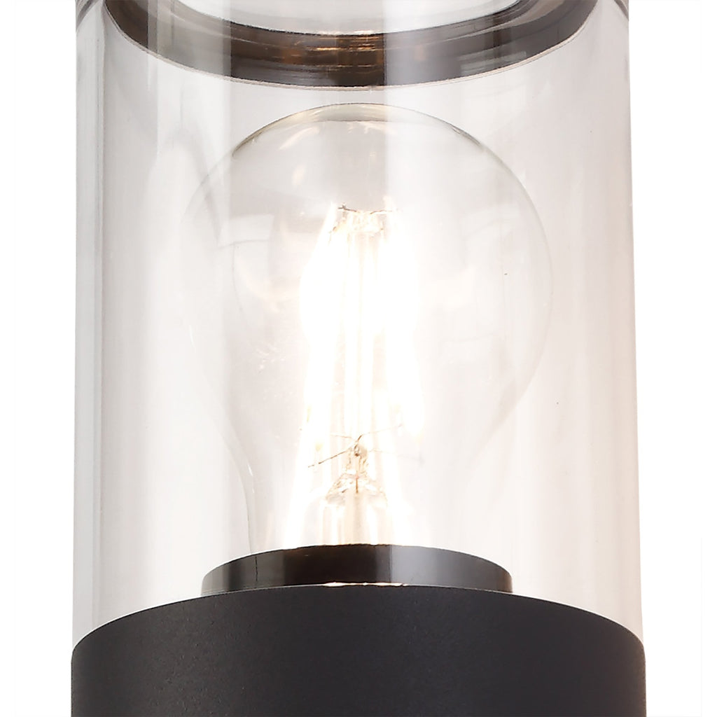 NL7776/CL9 Marc Outdoor Wall Lamp 2 Light Anthracite/Clear