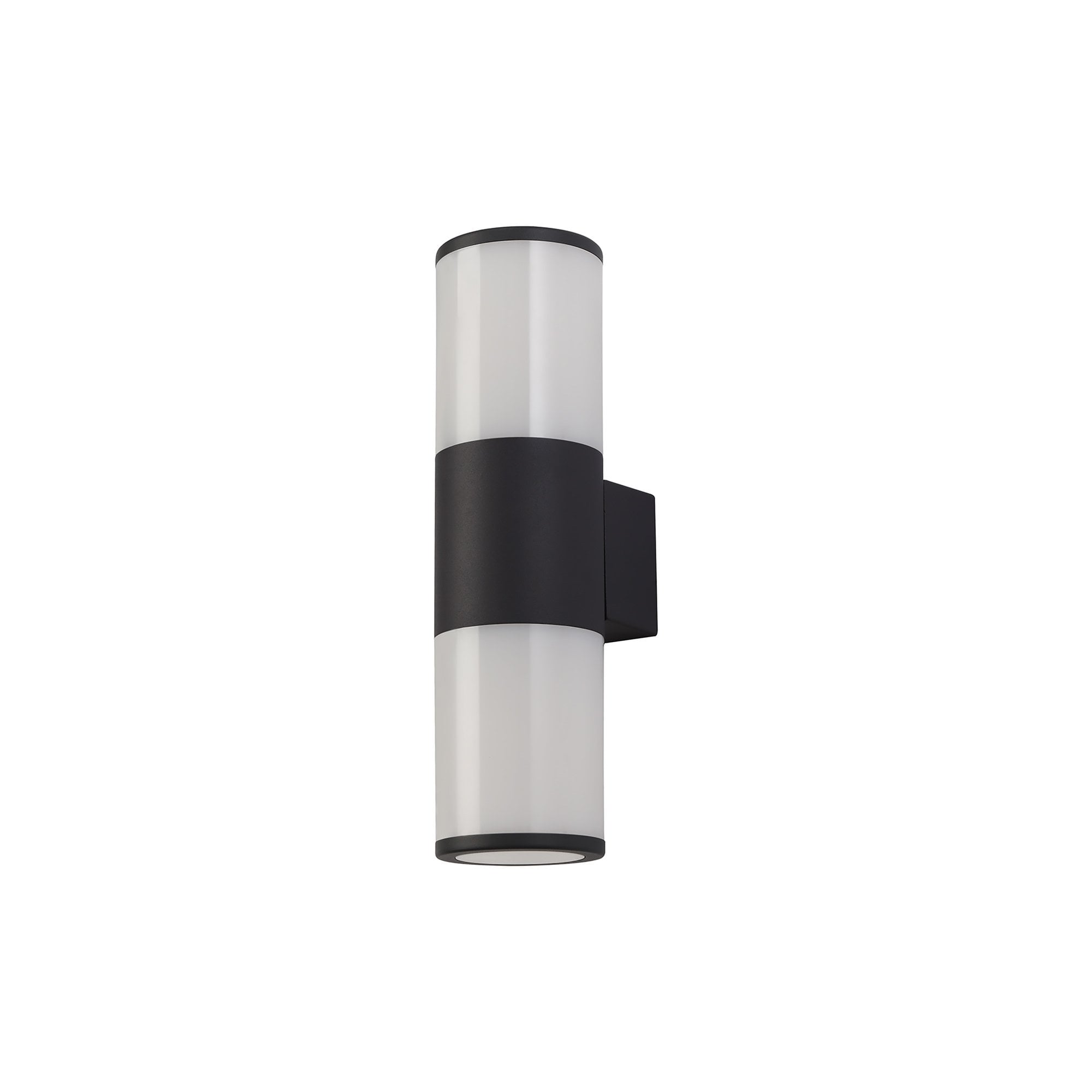 NL7776/OP9 Marc Outdoor Wall Lamp 2 Light Anthracite/Opal