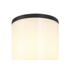 NL7776/OP9 Marc Outdoor Wall Lamp 2 Light Anthracite/Opal