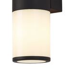 NL7776/OP9 Marc Outdoor Wall Lamp 2 Light Anthracite/Opal