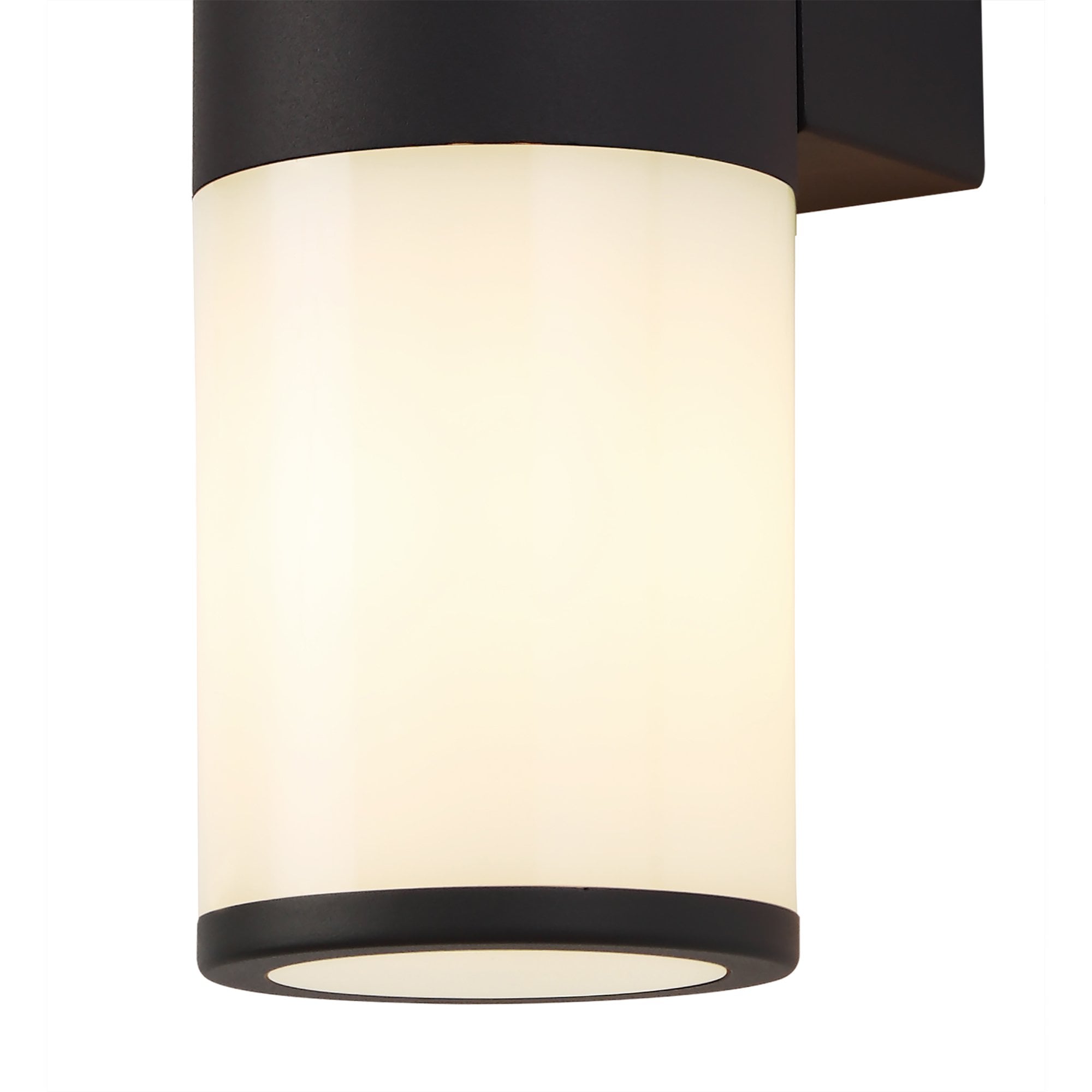 NL7776/OP9 Marc Outdoor Wall Lamp 2 Light Anthracite/Opal