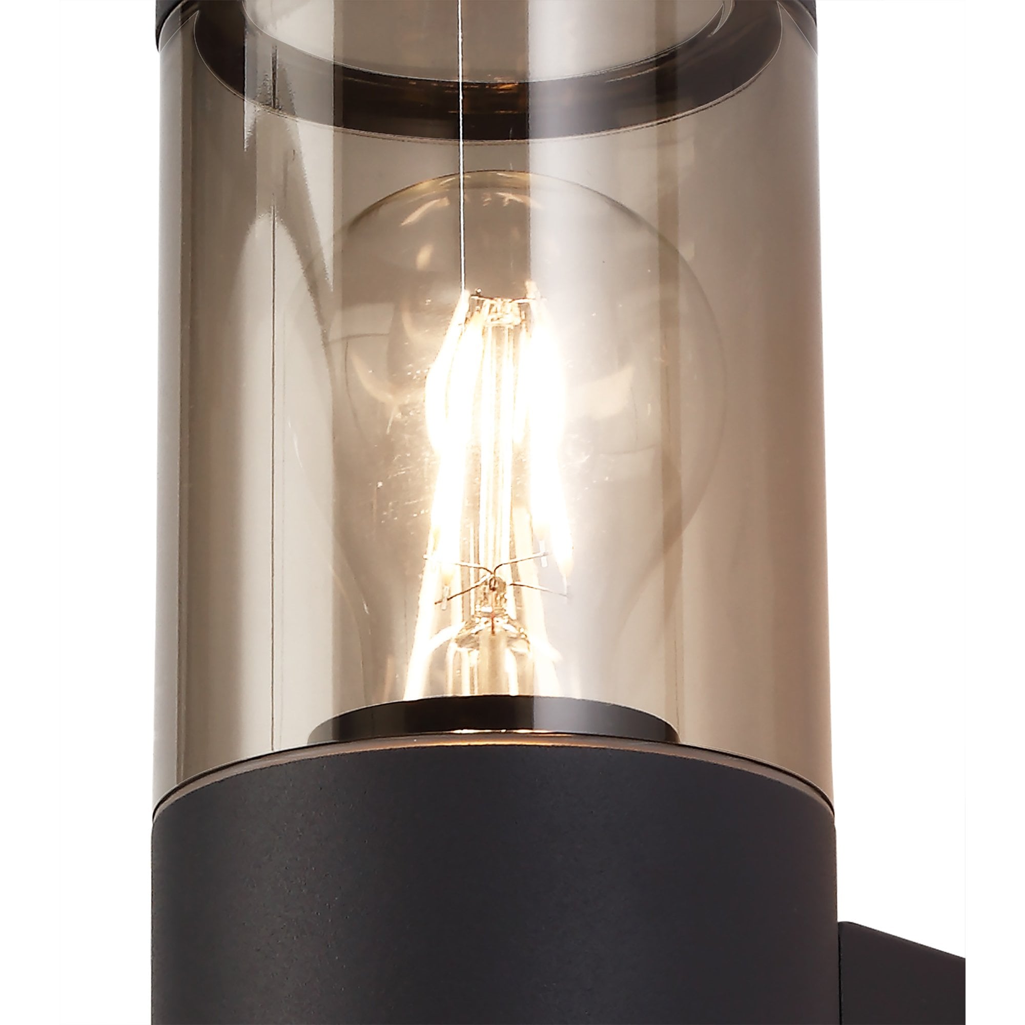 Marc Outdoor Wall  Lamp 2 Light Anthracite/Smoked