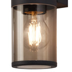 NL7776/SM9 Marc Outdoor Wall Lamp 2 Light Anthracite/Smoked