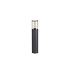 NL7777/CL9 Marc Outdoor 45cm Post Lamp 1 Light Anthracite/Clear
