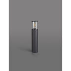 NL7777/CL9 Marc Outdoor 45cm Post Lamp 1 Light Anthracite/Clear