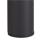 NL7777/SM9 Marc Outdoor 45cm Post Lamp 1 Light Anthracite/Smoked