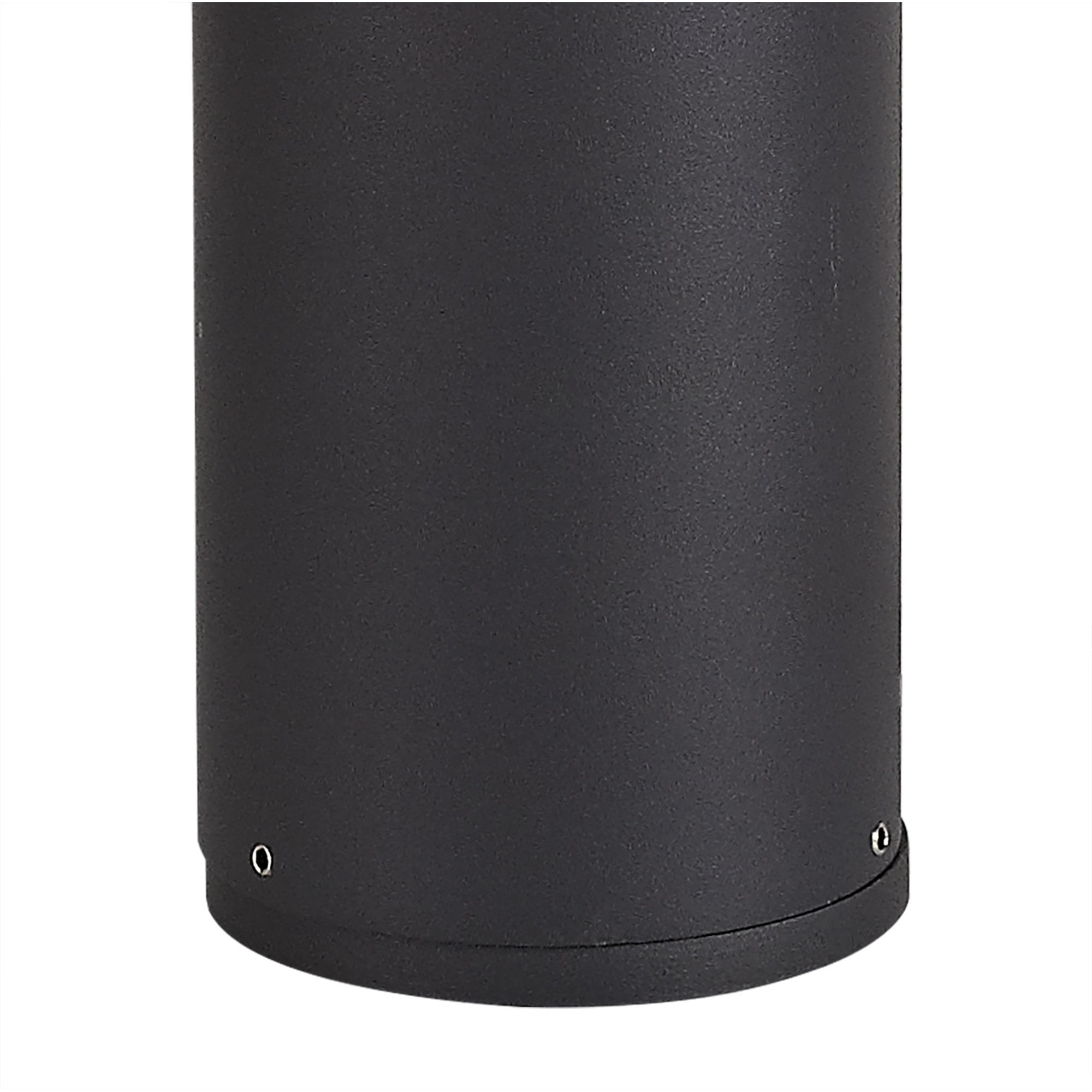 NL7777/SM9 Marc Outdoor 45cm Post Lamp 1 Light Anthracite/Smoked