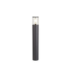 NL7778/CL9 Marc Outdoor 65cm Post Lamp 1 Light Anthracite/Clear