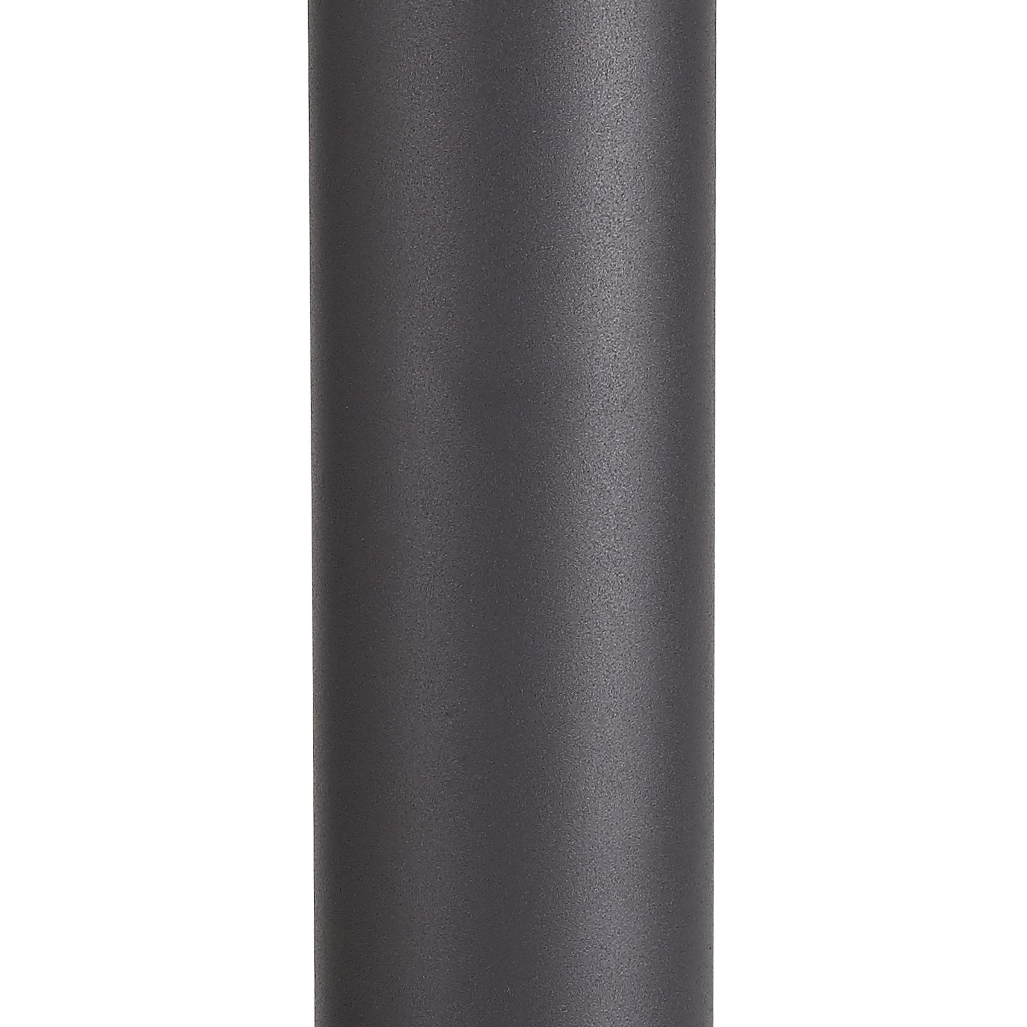 NL7778/CL9 Marc Outdoor 65cm Post Lamp 1 Light Anthracite/Clear