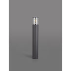 NL7778/CL9 Marc Outdoor 65cm Post Lamp 1 Light Anthracite/Clear