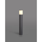NL7778/OP9 Marc Outdoor 65cm Post Lamp 1 Light Anthracite/Opal