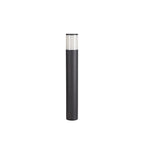 NL7778/OP9 Marc Outdoor 65cm Post Lamp 1 Light Anthracite/Opal