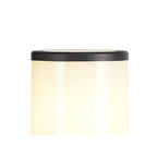 NL7778/OP9 Marc Outdoor 65cm Post Lamp 1 Light Anthracite/Opal