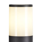 NL7778/OP9 Marc Outdoor 65cm Post Lamp 1 Light Anthracite/Opal