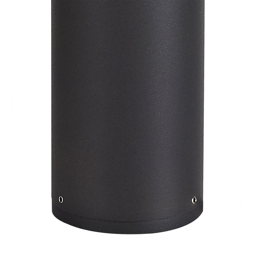 NL7778/OP9 Marc Outdoor 65cm Post Lamp 1 Light Anthracite/Opal