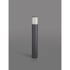 NL7778/OP9 Marc Outdoor 65cm Post Lamp 1 Light Anthracite/Opal
