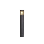 NL7778/SM9 Marc Outdoor 65cm Post Lamp 1 Light Anthracite/Smoked