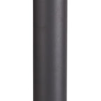 NL7778/SM9 Marc Outdoor 65cm Post Lamp 1 Light Anthracite/Smoked