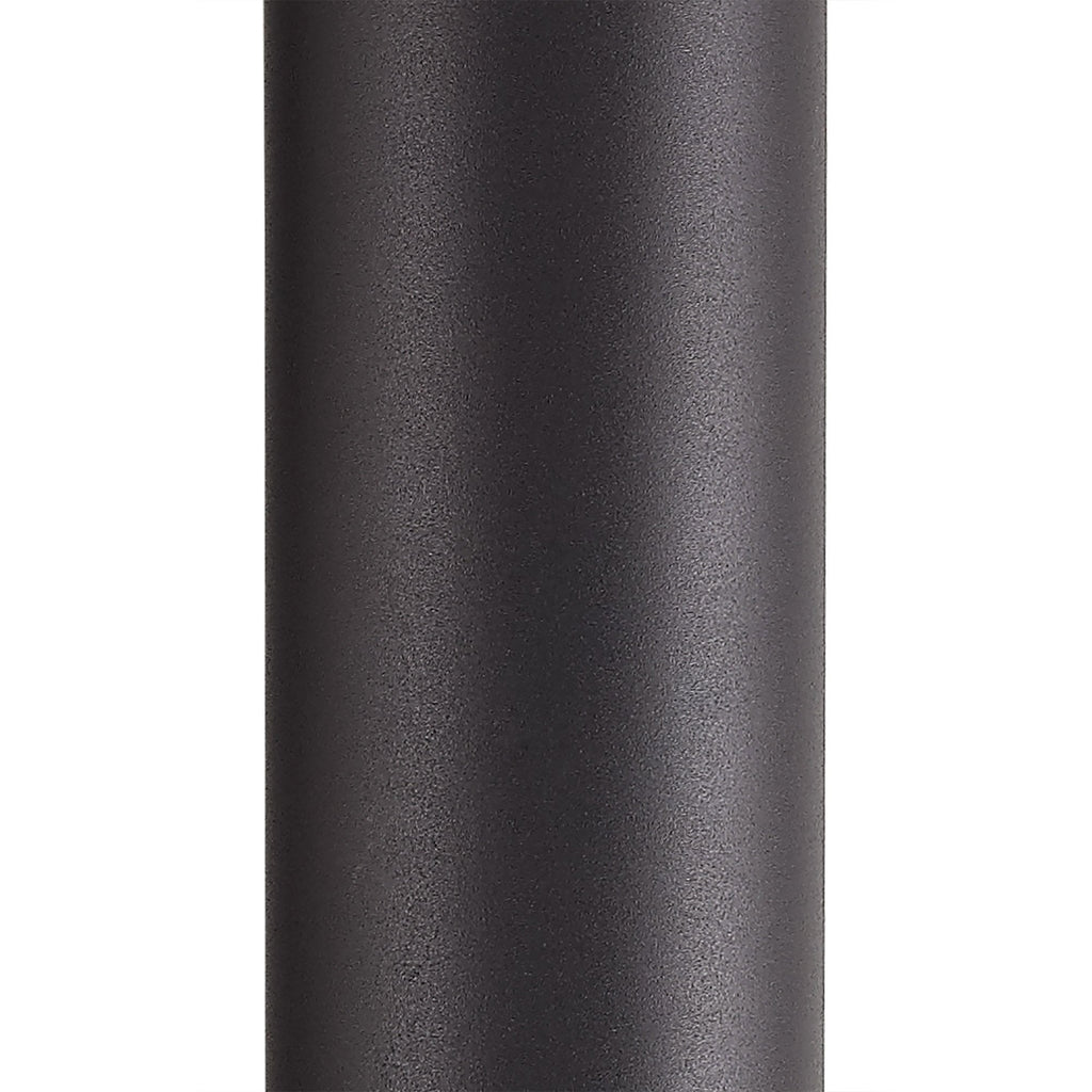 NL7779/CL9 Marc Outdoor 90cm Post Lamp 1 Light Anthracite/Clear