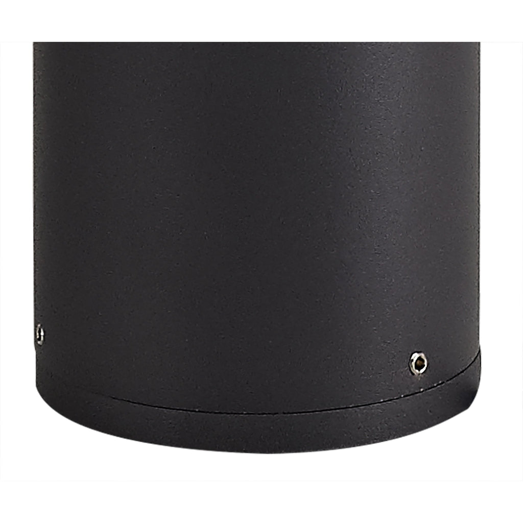 NL7779/CL9 Marc Outdoor 90cm Post Lamp 1 Light Anthracite/Clear