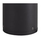 NL7779/CL9 Marc Outdoor 90cm Post Lamp 1 Light Anthracite/Clear