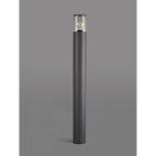 NL7779/CL9 Marc Outdoor 90cm Post Lamp 1 Light Anthracite/Clear