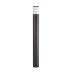 NL7779/OP9 Marc Outdoor 90cm Post Lamp 1 Light Anthracite/Opal