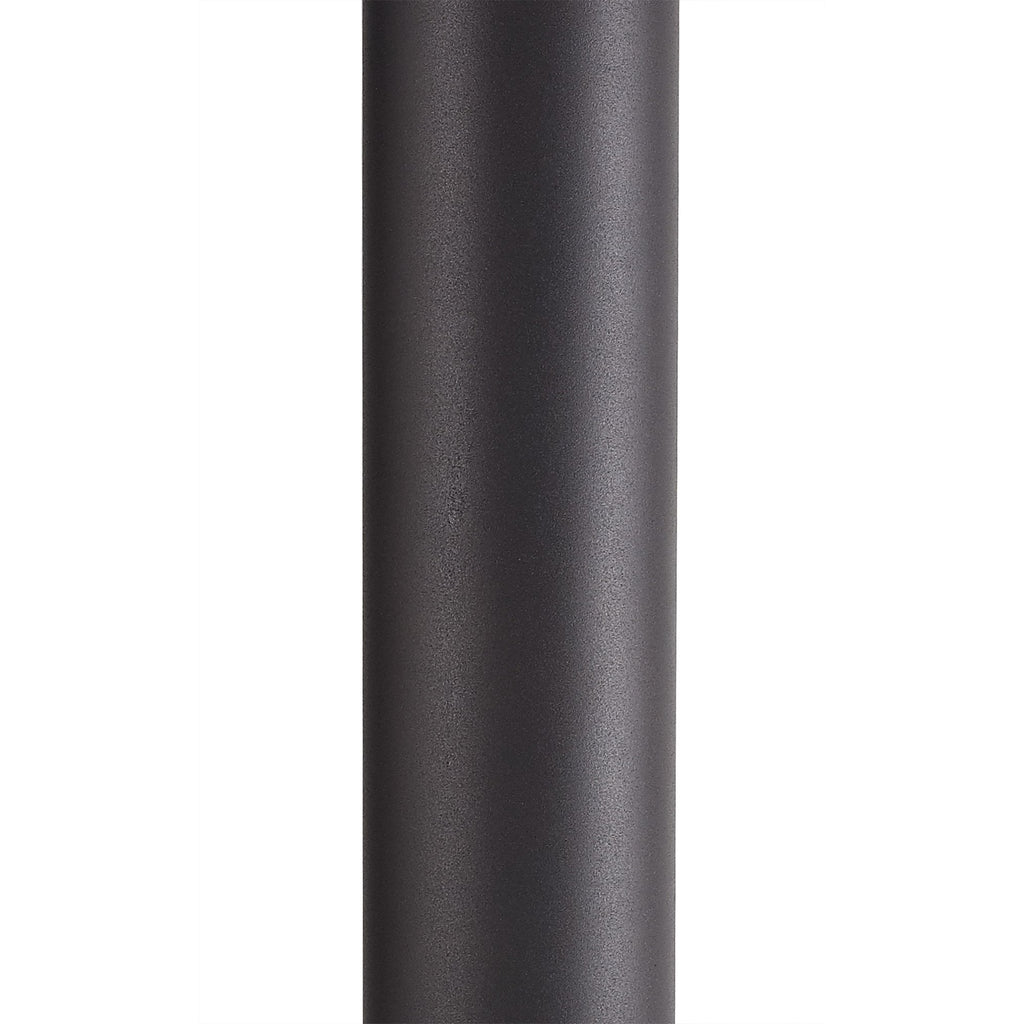 NL7779/OP9 Marc Outdoor 90cm Post Lamp 1 Light Anthracite/Opal