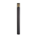 NL7779/SM9 Marc Outdoor 90cm Post Lamp 1 Light Anthracite/Smoked