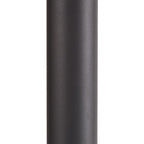 NL7779/SM9 Marc Outdoor 90cm Post Lamp 1 Light Anthracite/Smoked