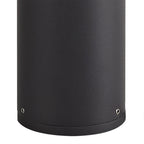 NL7779/SM9 Marc Outdoor 90cm Post Lamp 1 Light Anthracite/Smoked