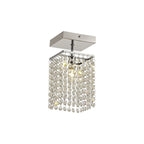 NL70539 Marie Bathroom Ceiling  Light 1 Light Polished Chrome/Crystal