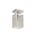 NL70539 Marie Bathroom Ceiling  Light 1 Light Polished Chrome/Crystal