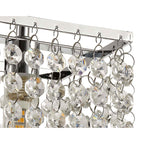 NL70539 Marie Bathroom Ceiling  Light 1 Light Polished Chrome/Crystal