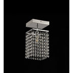 NL70539 Marie Bathroom Ceiling  Light 1 Light Polished Chrome/Crystal
