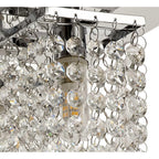 NL70549 Marie Bathroom Ceiling  Light 4 Light Polished Chrome/Crystal