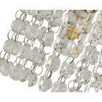 NL70559 Marie Bathroom Wall Lamp 1 Light Polished Chrome/Crystal