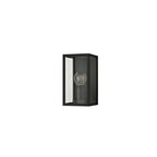 NL71159 Mateo Outdoor Flush Wall Lamp 1 Light Graphite Black
