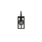NL71179 Mateo Outdoor Downward Wall Lamp 1 Light Graphite Black