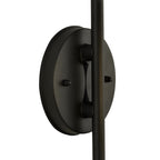 NL71179 Mateo Outdoor Downward Wall Lamp 1 Light Graphite Black