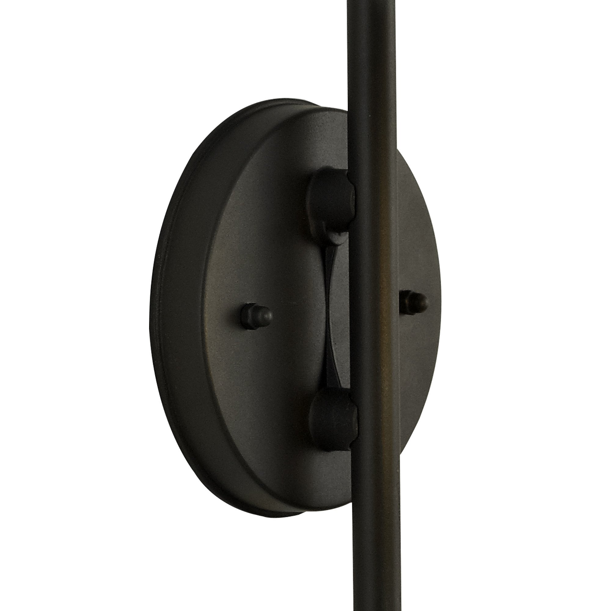 NL71179 Mateo Outdoor Downward Wall Lamp 1 Light Graphite Black