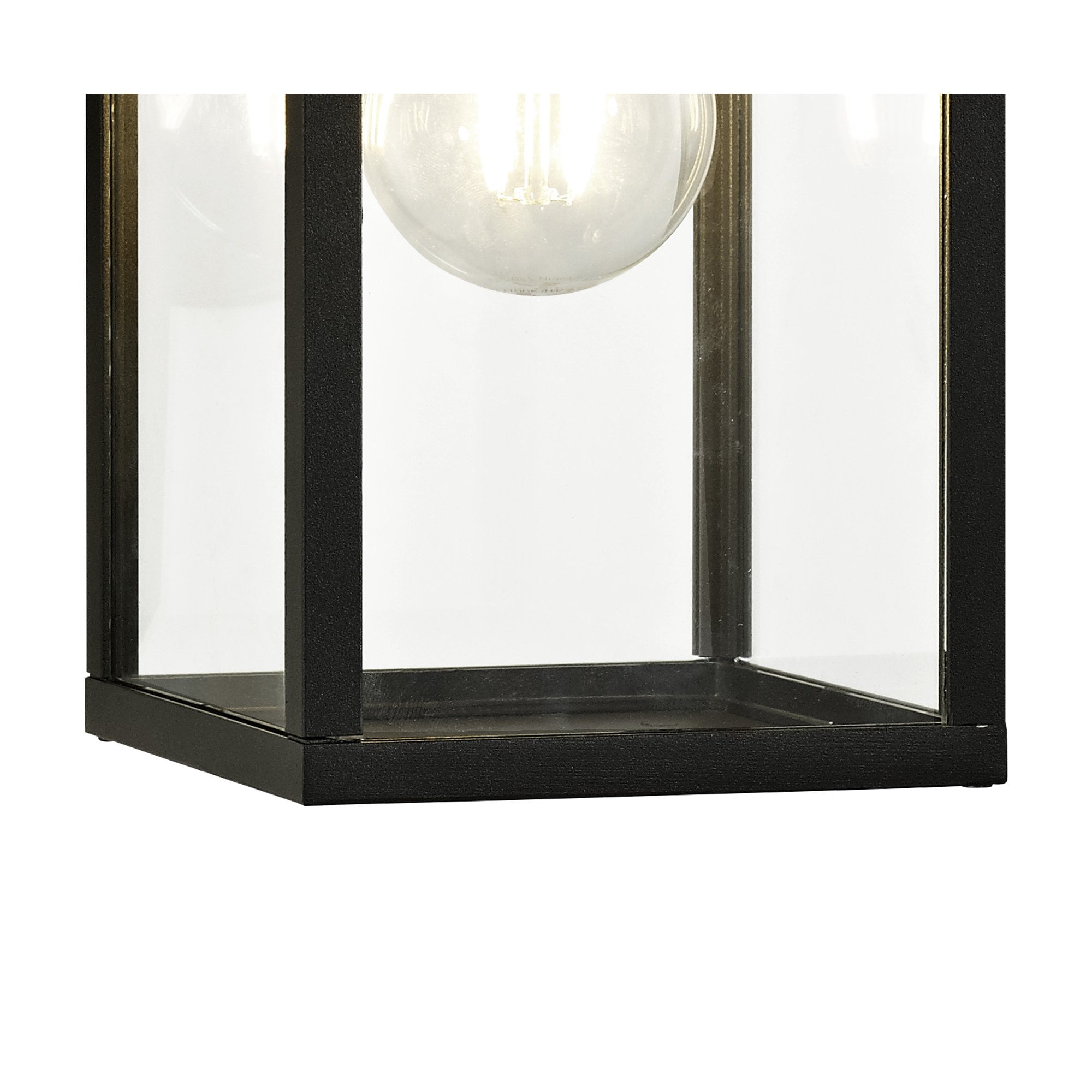 NL71179 Mateo Outdoor Downward Wall Lamp 1 Light Graphite Black
