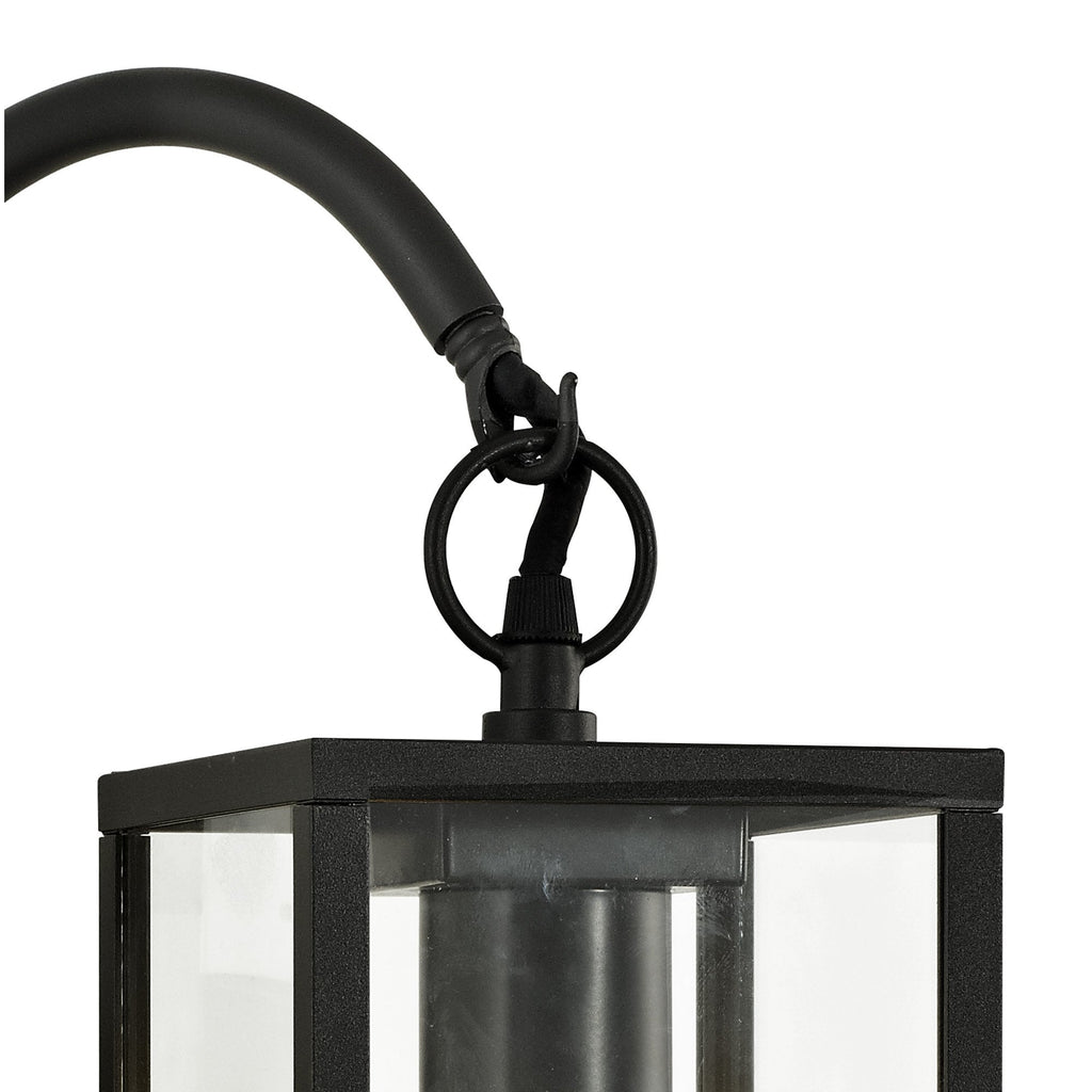 NL71179 Mateo Outdoor Downward Wall Lamp 1 Light Graphite Black