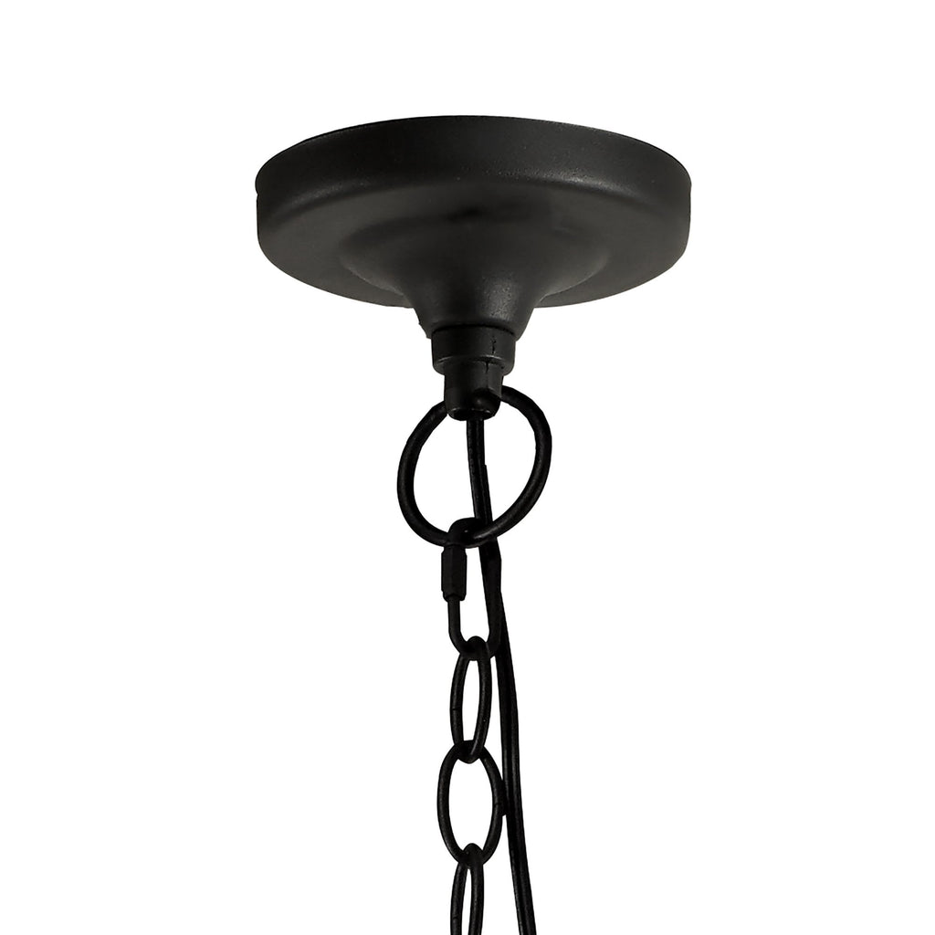 NL71189 Mateo Outdoor Pendant 1 Light Graphite Black