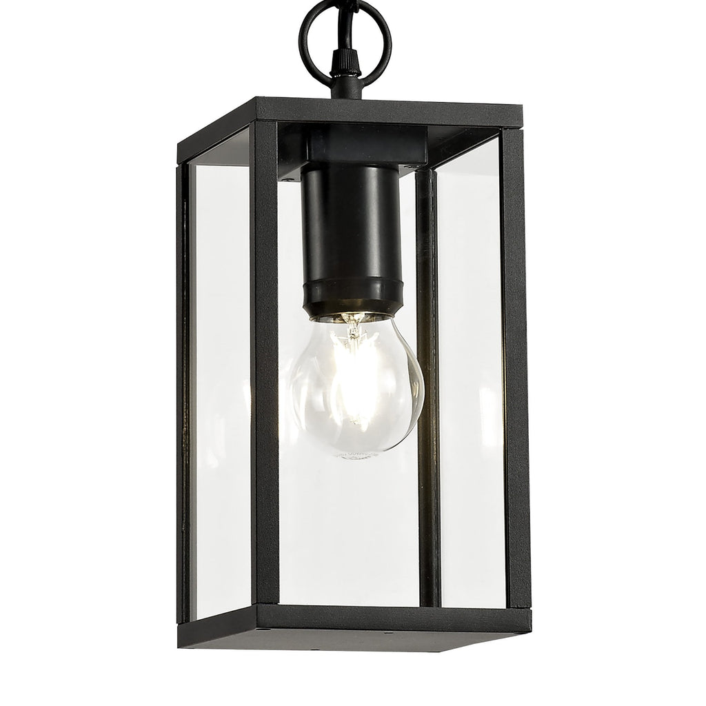 NL71189 Mateo Outdoor Pendant 1 Light Graphite Black