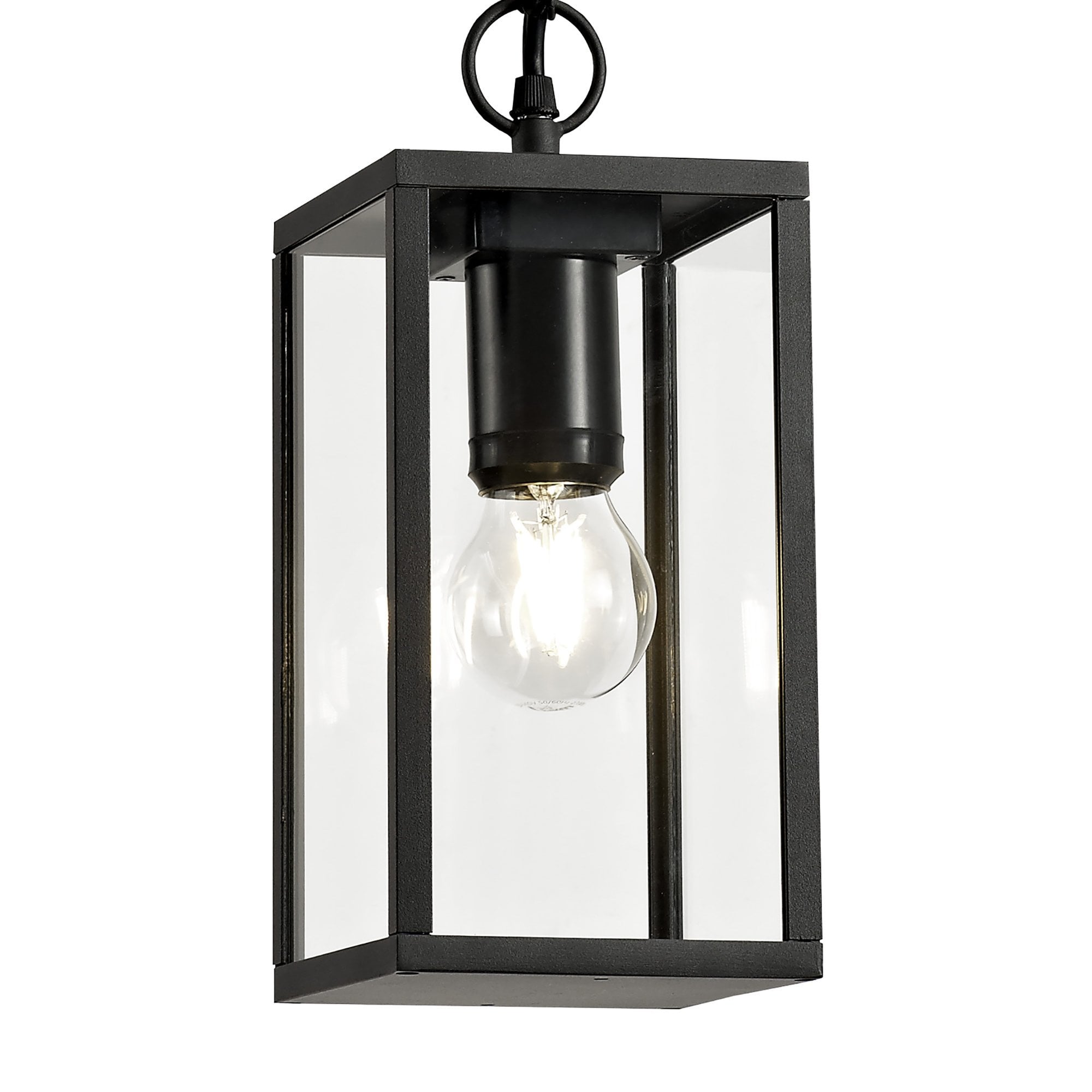 NL71189 Mateo Outdoor Pendant 1 Light Graphite Black