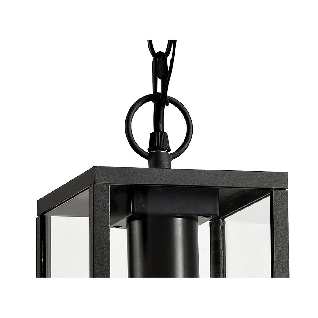 NL71189 Mateo Outdoor Pendant 1 Light Graphite Black