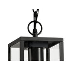 NL71189 Mateo Outdoor Pendant 1 Light Graphite Black